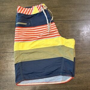 Patagonia Multicolor Striped Board‎ Shorts